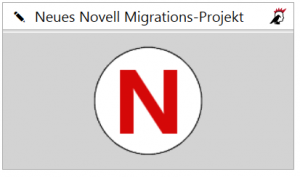 Novell-Migration starten